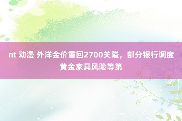 nt 动漫 外洋金价重回2700关隘，部分银行调度黄金家具风险等第