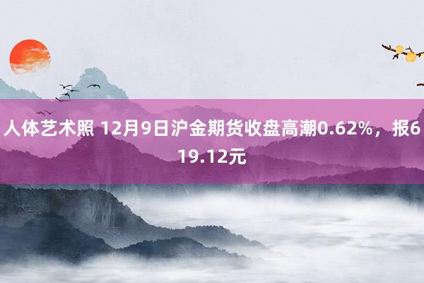 人体艺术照 12月9日沪金期货收盘高潮0.62%，报619.12元