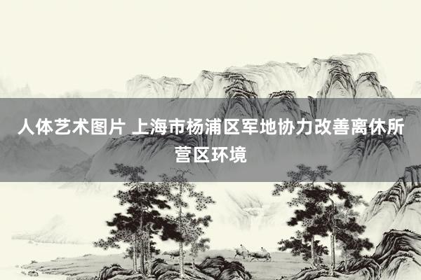 人体艺术图片 上海市杨浦区军地协力改善离休所营区环境